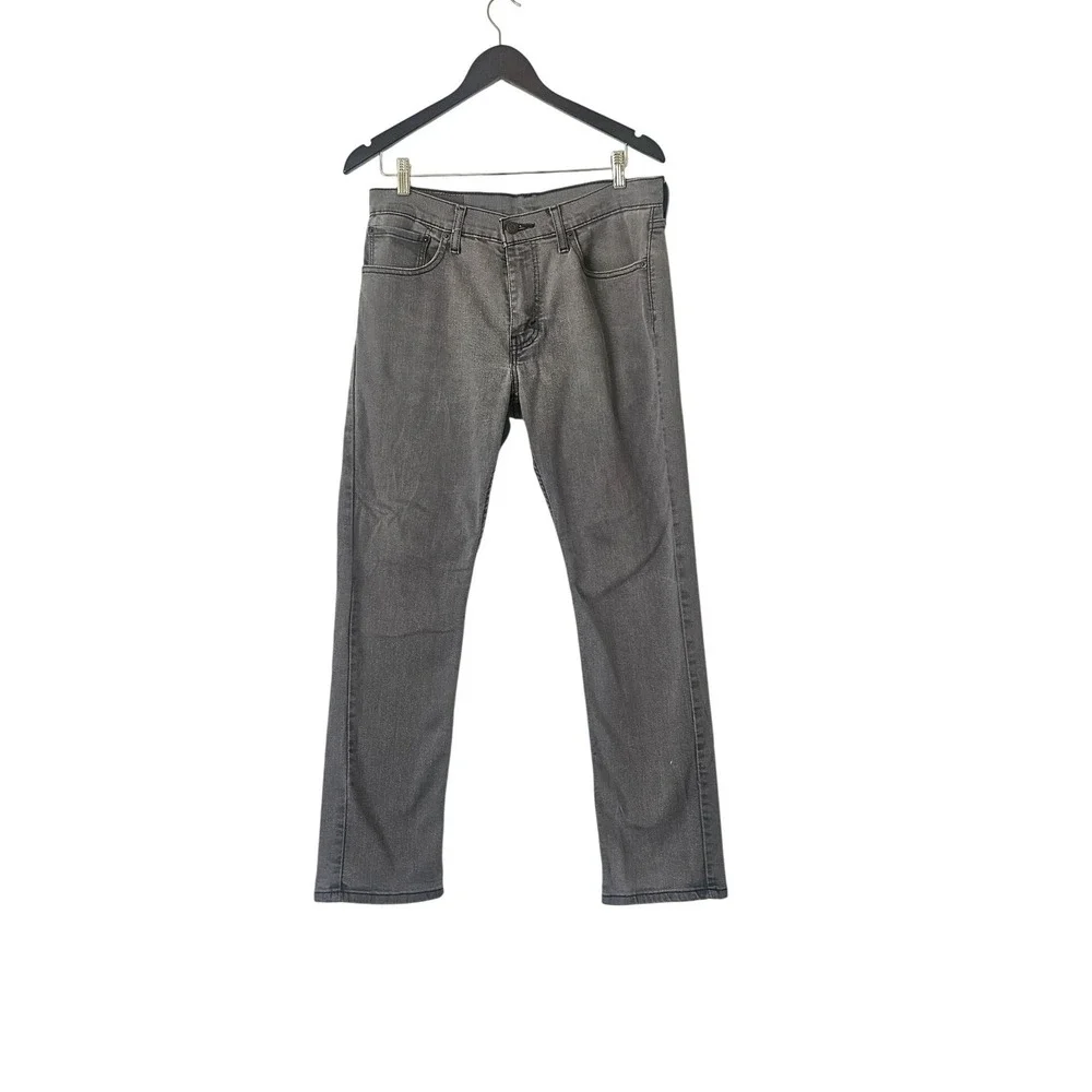Levi's 511 Men's 33x30 Gray Wash Slim Fit Stretch Denim Jeans  Urban Streetwear